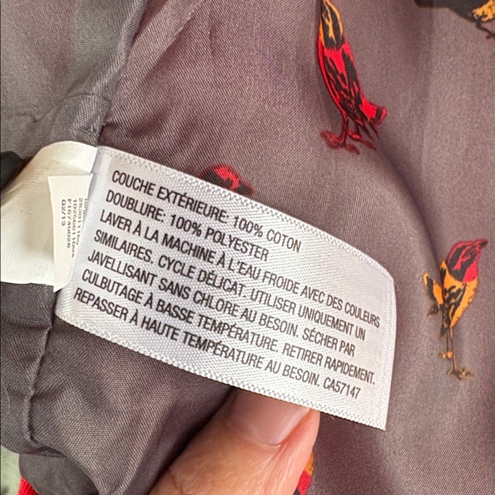 Vibrant Poppy Trench Coat - Picture 9 of 9